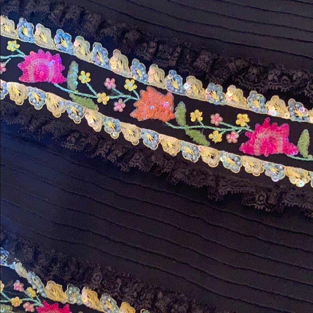 Escada black silk skirt - Picture 11 of 13